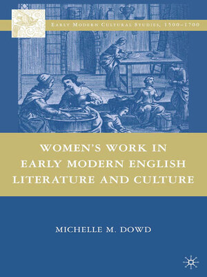 cover image of Women's Work in Early Modern English Literature and Culture